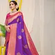 Purple(Red)__Royal Rajgharana Sarees